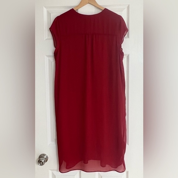 Reitmans Size 15 (XL) MIDI 100% Polyester Minimalist Classic Timeless Dress - Picture 11 of 13